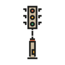 Red and green light Icon
