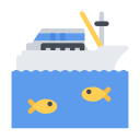 Fishing boat Icon