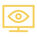Online user monitoring Icon