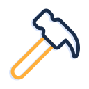 Claw hammer Icon