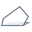 Three dimensional surface Icon