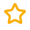 Linear collection of stars Icon