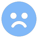Dissatisfied, expression Icon