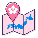 sakura-map Icon