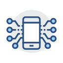 Mobile electronic Icon