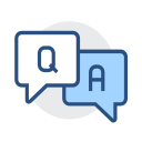Questions and answers Icon