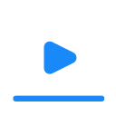 Real time audio and video cloud Icon