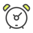 Intelligent alarm clock Icon