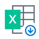 light-component-Excel-write Icon