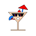 Bar icon fruit drink-01-01 Icon