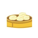 Cream steamed buns Icon