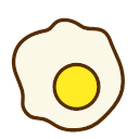 Fried egg - filling Icon