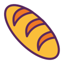 Caterpillar bread Icon