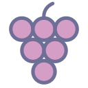 Grape, grape, fruit Icon