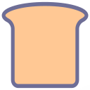 Ship, bread slice Icon