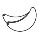 Banana - linear-6 Icon