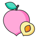 Linear peach Icon
