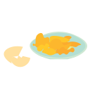 Scrambled eggs Icon