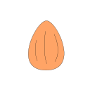 Almond Icon