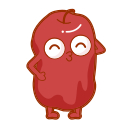 Dried red dates Icon