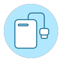 mobile hard disk drive Icon