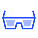 3D glasses Icon