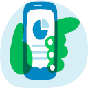 Mobile task monitoring Icon
