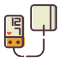 Blood pressure monitor Icon