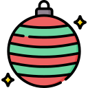 Christmas decoration ball Icon