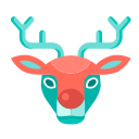 Christmas Reindeer Icon