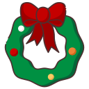 Christmas Garland Icon