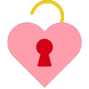 valentine_032-unlock-heart-love-key Icon