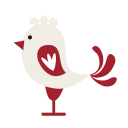 Girl bird Icon