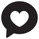 chat-heart Icon