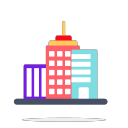 Office Building. SVG Icon