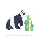 panda. SVG Icon