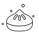 Steamed Dumplings Icon