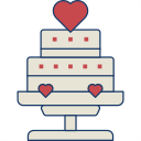 Love cake Icon