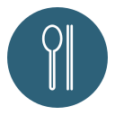 Spoon chopsticks Icon