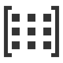 Symbol data matrix Icon