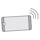 One touch dialing Icon