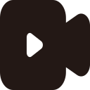 Video Conference - color block Icon Icon