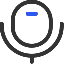 Voice, microphone, voice, voice input, voice Icon