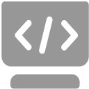 Code source configuration Icon