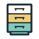 Color block - drawer Icon