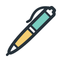 Color block - pen Icon