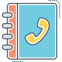 Telephone book Icon