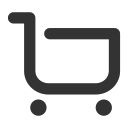 Shopping cart_ five Icon