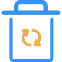 Classified trash can MDPI Icon