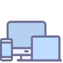 Computer, computer, notebook, mobile phone Icon